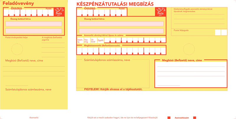 srga postai rlap